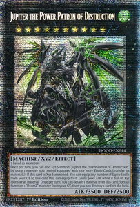 Jupiter the Power Patron of Destruction (Starlight Rare) - Doom of Dimensions (DOOD) #DOOD-EN044 - Starlight Rare YuGiOh Trading Card