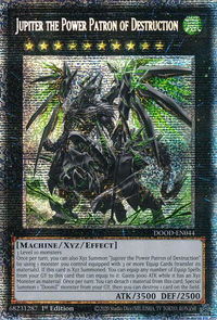 Jupiter the Power Patron of Destruction (Starlight Rare) - Doom of Dimensions (DOOD) #DOOD-EN044 - Starlight Rare YuGiOh Trading Card