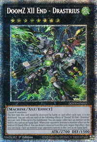 DoomZ XII End - Drastrius (Starlight Rare) - Doom of Dimensions (DOOD) #DOOD-EN045 - Starlight Rare YuGiOh Trading Card