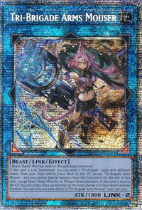 Tri-Brigade Arms Mouser (Starlight Rare) - Doom of Dimensions (DOOD) #DOOD-EN051 - Starlight Rare YuGiOh Trading Card