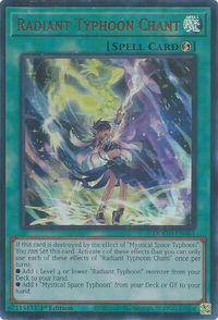 Radiant Typhoon Chant - Doom of Dimensions (DOOD) #DOOD-EN061 - Ultra Rare YuGiOh Trading Card