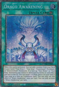 Draco Awakening (Starlight Rare) - Doom of Dimensions (DOOD) #DOOD-EN064 - Starlight Rare YuGiOh Trading Card