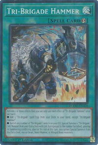 Tri-Brigade Hammer - Doom of Dimensions (DOOD) #DOOD-EN068 - Super Rare YuGiOh Trading Card