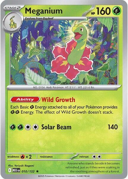 Meganium - ME01: Mega Evolution Pokémon trading card