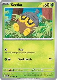 Seedot - ME01: Mega Evolution (MEG) #013/132 - Common Pokémon Trading Card