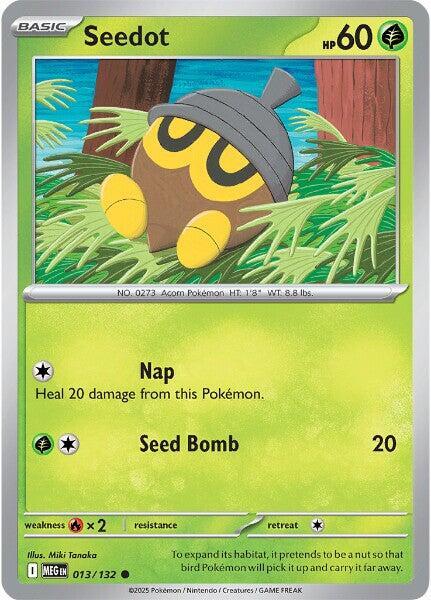 Seedot - ME01: Mega Evolution Pokémon trading card