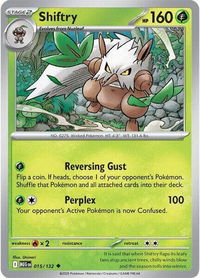 Shiftry - ME01: Mega Evolution (MEG) #015/132 - Uncommon Pokémon Trading Card