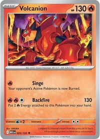 Volcanion - ME01: Mega Evolution (MEG) #025/132 - Uncommon Pokémon Trading Card