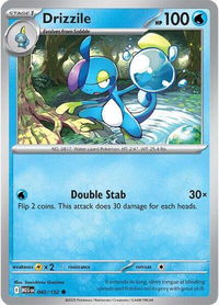 Drizzile - ME01: Mega Evolution (MEG) #040/132 - Common Pokémon Trading Card