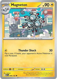 Magneton - ME01: Mega Evolution (MEG) #046/132 - Common Pokémon Trading Card