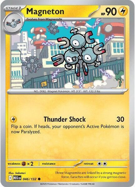 Magneton - ME01: Mega Evolution Pokémon trading card