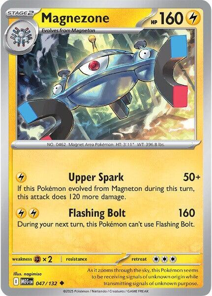 Magnezone - ME01: Mega Evolution Pokémon trading card