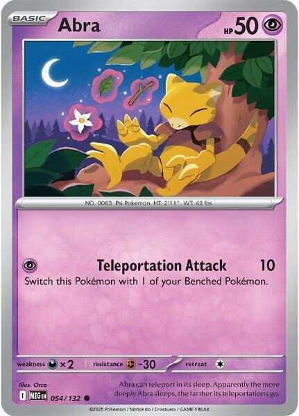 Abra - ME01: Mega Evolution Pokémon trading card