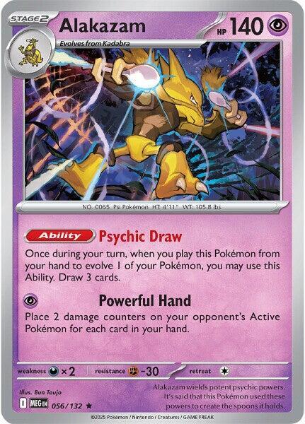 Alakazam - ME01: Mega Evolution Pokémon trading card