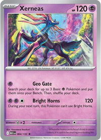Xerneas - ME01: Mega Evolution (MEG) #064/132 - Rare Pokémon Trading Card