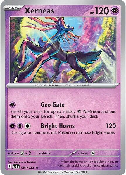 Xerneas - ME01: Mega Evolution Pokémon trading card