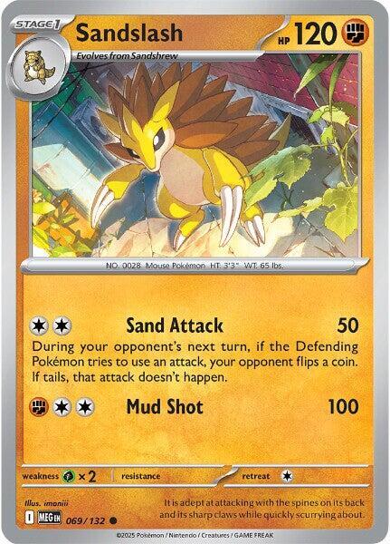 Sandslash - ME01: Mega Evolution Pokémon trading card
