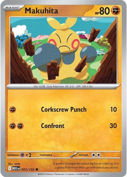 Makuhita - ME01: Mega Evolution Pokémon trading card