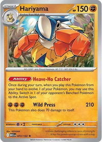 Hariyama - ME01: Mega Evolution (MEG) #073/132 - Rare Pokémon Trading Card