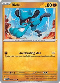 Riolu - ME01: Mega Evolution (MEG) #076/132 - Common Pokémon Trading Card