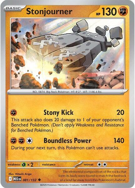 Stonjourner - ME01: Mega Evolution Pokémon trading card