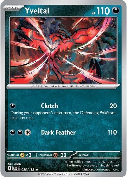 Yveltal - ME01: Mega Evolution Pokémon trading card