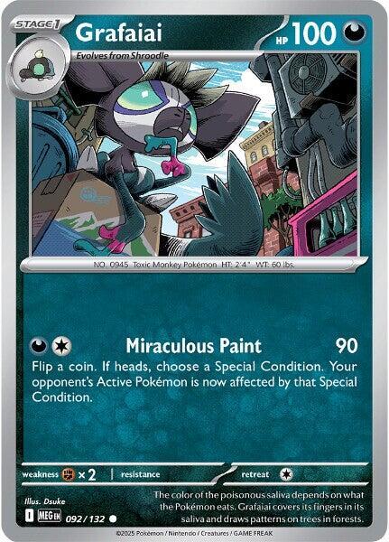 Grafaiai - ME01: Mega Evolution Pokémon trading card