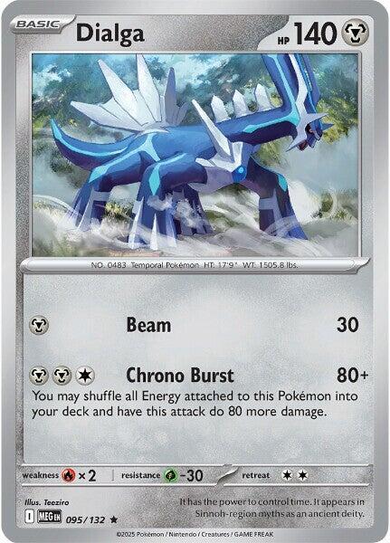 Dialga - ME01: Mega Evolution Pokémon trading card