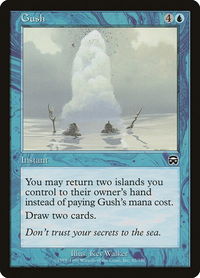 Gush - Mercadian Masques (MMQ) #82 - Common Magic: The Gathering Trading Card