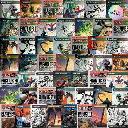 Secret Lair Drop: Secret Lair x Marvel's Spider-Man: The Amazing Everything Bundle trading card from Secret Lair Drop Series Secret Lair Drop: Secret Lair x Marvel's Spider-Man: The Amazing Everything Bundle - Secret Lair Drop Series Magic: The Gathering trading card