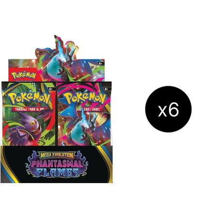 Phantasmal Flames Booster Box Case - ME02: Phantasmal Flames Pokémon trading card