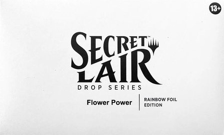 Secret Lair Drop: Flower Power - Rainbow Foil Edition trading card from Secret Lair Drop Series Secret Lair Drop: Flower Power - Rainbow Foil Edition - Secret Lair Drop Series Magic: The Gathering trading card