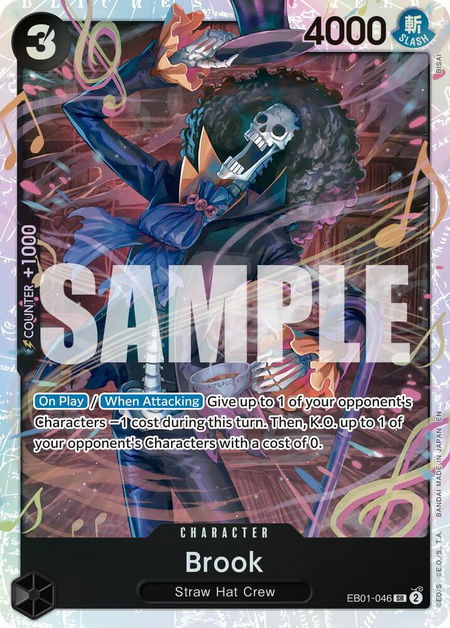 Brook - EB01-046 (Reprint) - Premium Booster -The Best- Vol. 2 One Piece trading card