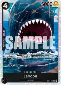 Laboon (Reprint) - Premium Booster -The Best- Vol. 2 (PRB-02) #EB01-048 - Super Rare One Piece Trading Card