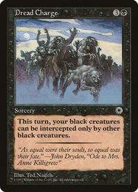 Dread Charge - Portal (POR) #88 - Rare Magic: The Gathering Trading Card
