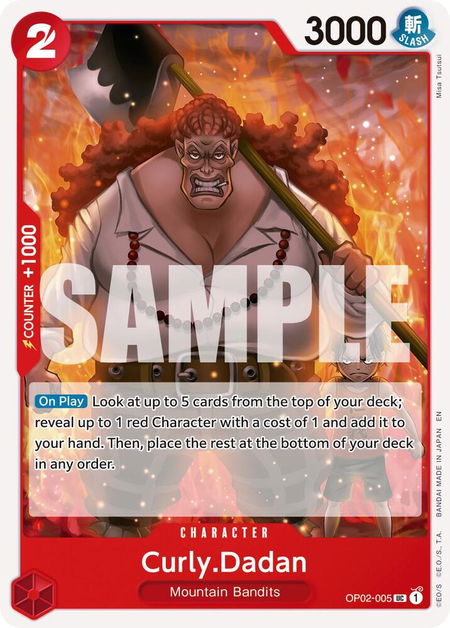 Curly.Dadan (Reprint) - Premium Booster -The Best- Vol. 2 One Piece trading card