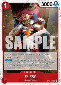 Buggy - OP03-008 (Pirate Foil) - Premium Booster -The Best- Vol. 2 (PRB-02) #OP03-008 - Uncommon One Piece Trading Card