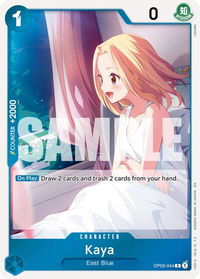 Kaya (Reprint) - Premium Booster -The Best- Vol. 2 (PRB-02) #OP03-044 - Rare One Piece Trading Card