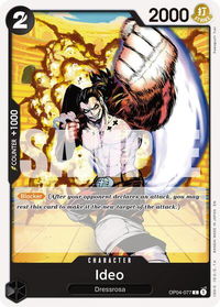 Ideo (Reprint) - Premium Booster -The Best- Vol. 2 (PRB-02) #OP04-077 - Common One Piece Trading Card