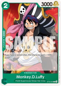 Monkey.D.Luffy - ST16-005 (Reprint) - Premium Booster -The Best- Vol. 2 (PRB-02) #ST16-005 - Common One Piece Trading Card