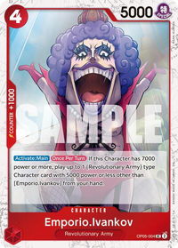 Emporio.Ivankov (Pirate Foil) - Premium Booster -The Best- Vol. 2 (PRB-02) #OP05-004 - Uncommon One Piece Trading Card