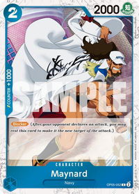 Maynard (Pirate Foil) - Premium Booster -The Best- Vol. 2 (PRB-02) #OP05-052 - Common One Piece Trading Card