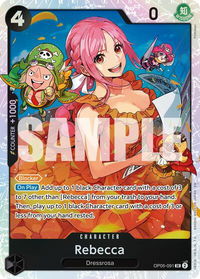 Rebecca (Reprint) - Premium Booster -The Best- Vol. 2 (PRB-02) #OP05-091 - Super Rare One Piece Trading Card