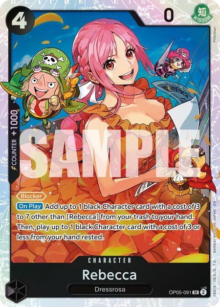 Rebecca (Reprint) - Premium Booster -The Best- Vol. 2 One Piece trading card