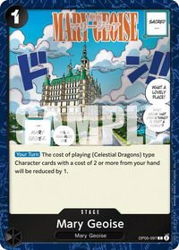 Mary Geoise (Pirate Foil) - Premium Booster -The Best- Vol. 2 (PRB-02) #OP05-097 - Common One Piece Trading Card