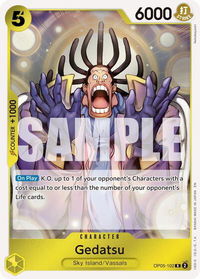 Gedatsu (Reprint) - Premium Booster -The Best- Vol. 2 (PRB-02) #OP05-102 - Rare One Piece Trading Card