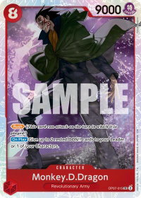 Monkey.D.Dragon (Reprint) - Premium Booster -The Best- Vol. 2 (PRB-02) #OP07-015 - Super Rare One Piece Trading Card