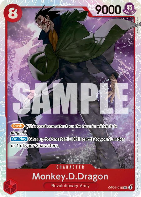 Monkey.D.Dragon (Reprint) trading card from Premium Booster -The Best- Vol. 2 Monkey.D.Dragon (Reprint) - Premium Booster -The Best- Vol. 2 One Piece trading card