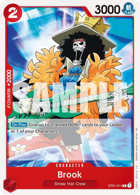 Brook - ST01-011 (Reprint) - Premium Booster -The Best- Vol. 2 One Piece trading card
