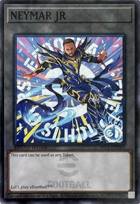 Token: NEYMAR JR - eFootball Collaboration Promos (EFC1) #EFC1-ENTKN - Parallel Rare YuGiOh Trading Card